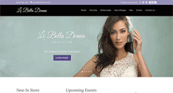 Desktop Screenshot of lebelladonna.com